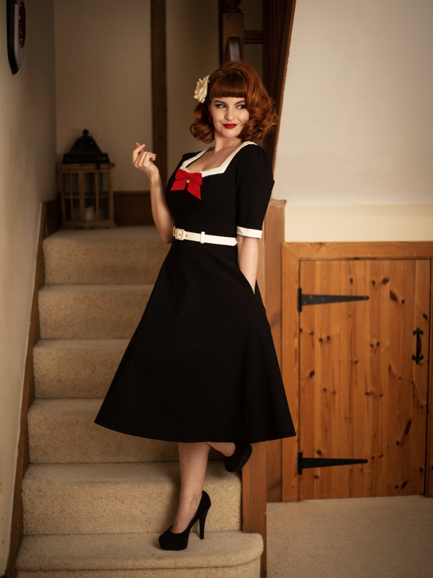 50s swing dress best sale