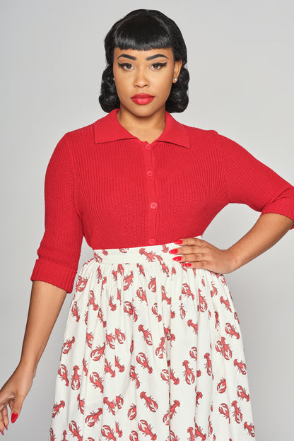 Jasmine Rock Lobster Swing Skirt