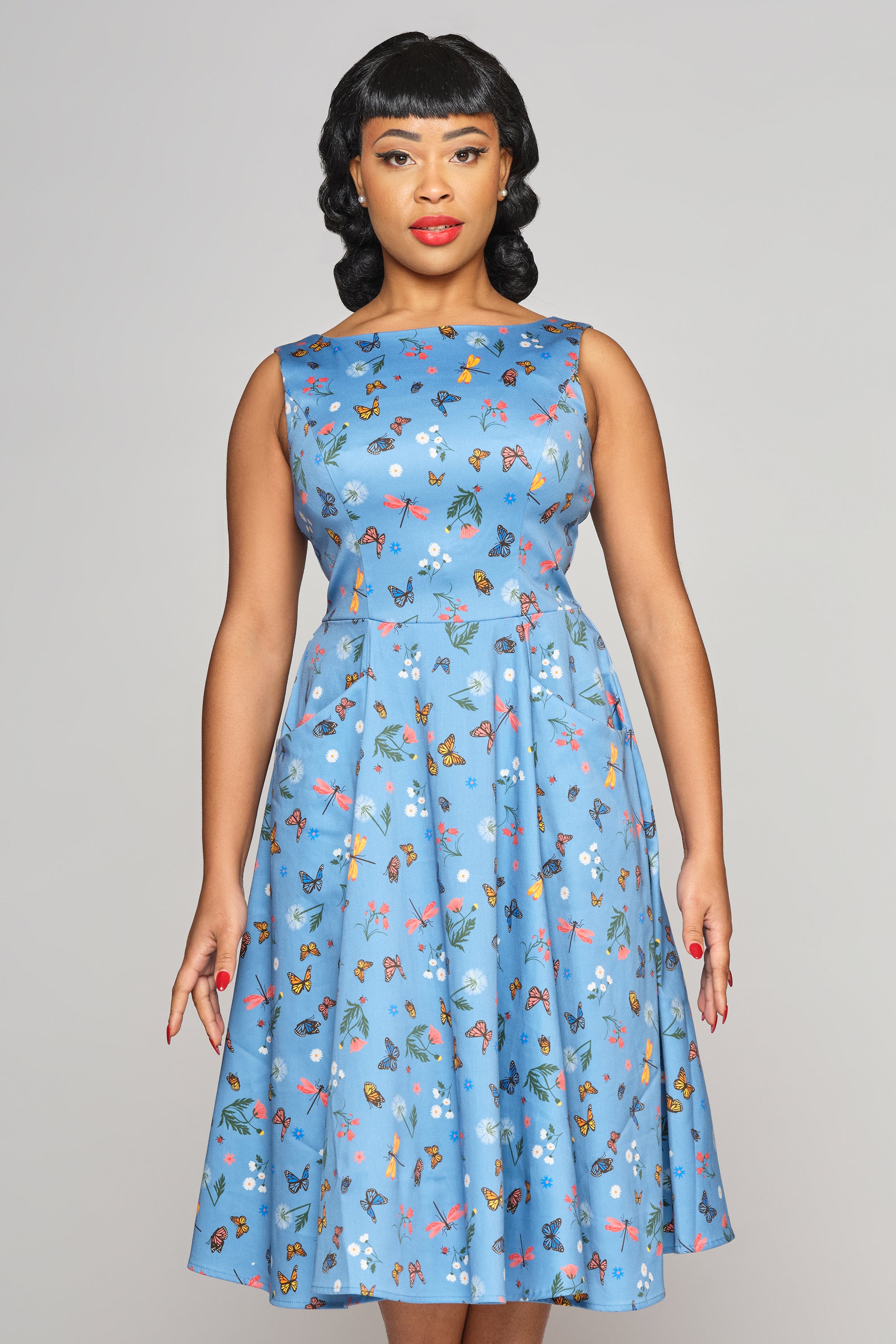 Lindy bop butterfly dress best sale