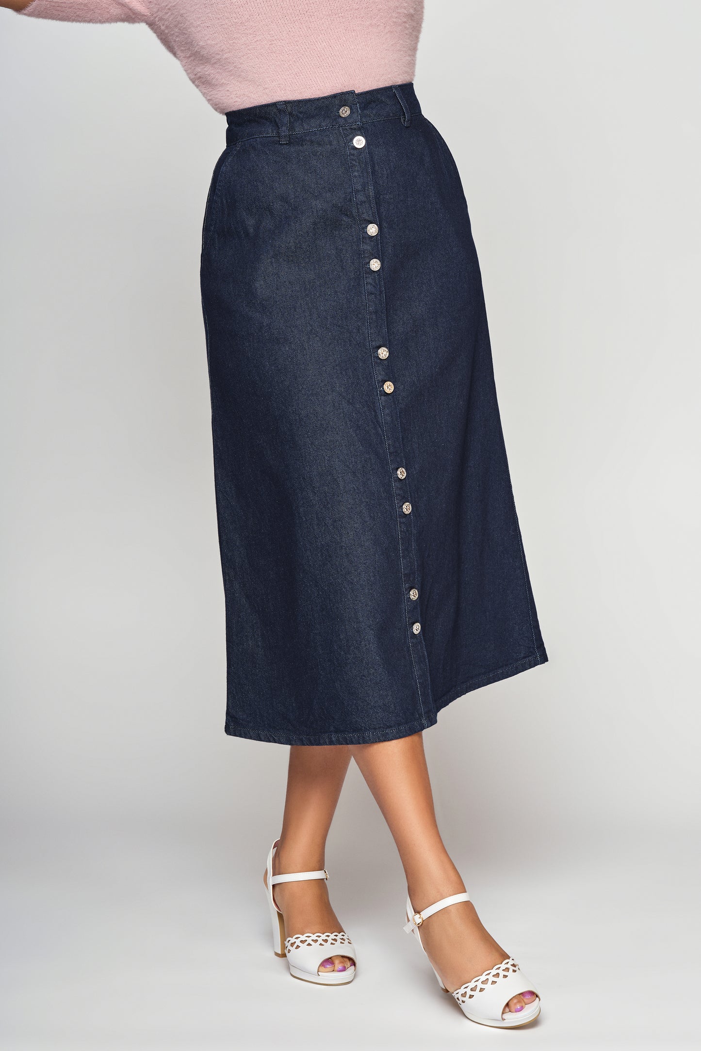 Opal Denim Skirt