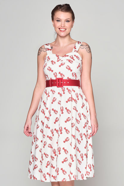 Emmie Rock Lobster Flared Dress