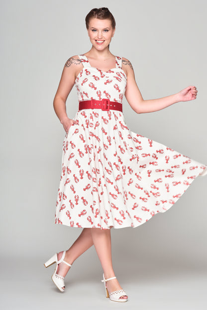 Emmie Rock Lobster Flared Dress