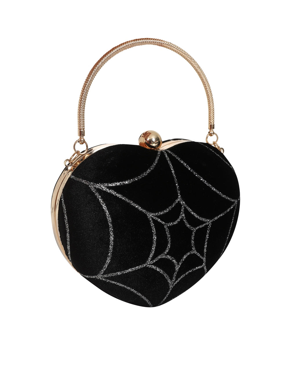 Lou Spiderweb Heart Bag