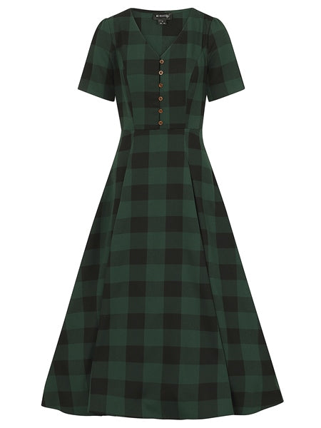 Daisy Ashurst Gingham Dress – Lindy Bop