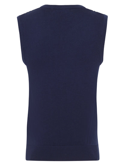 Alex Nautical Knitted Tank Top