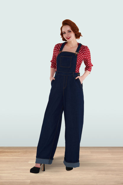 Anna Denim Dungaree