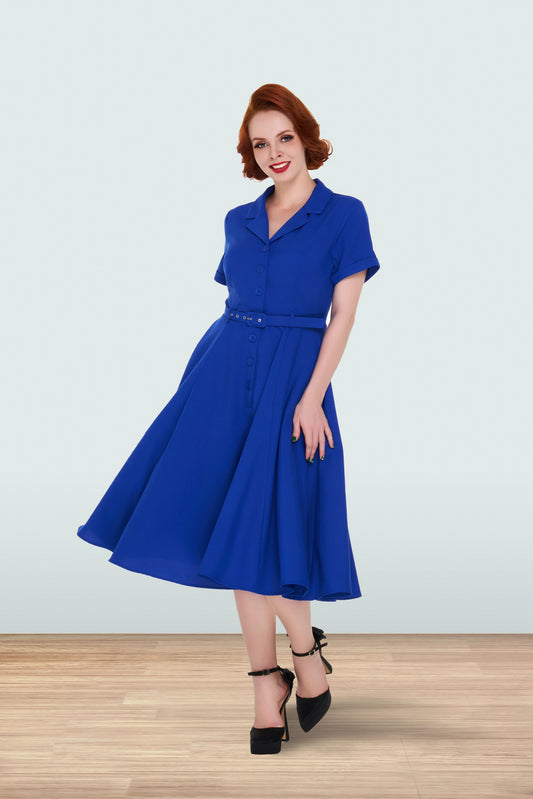 Christine Softie Dress Blue