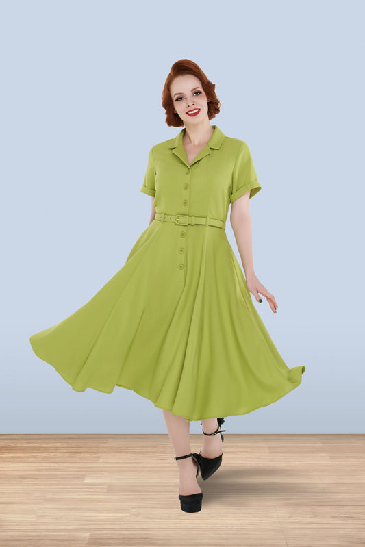 Christine Softie Dress Green