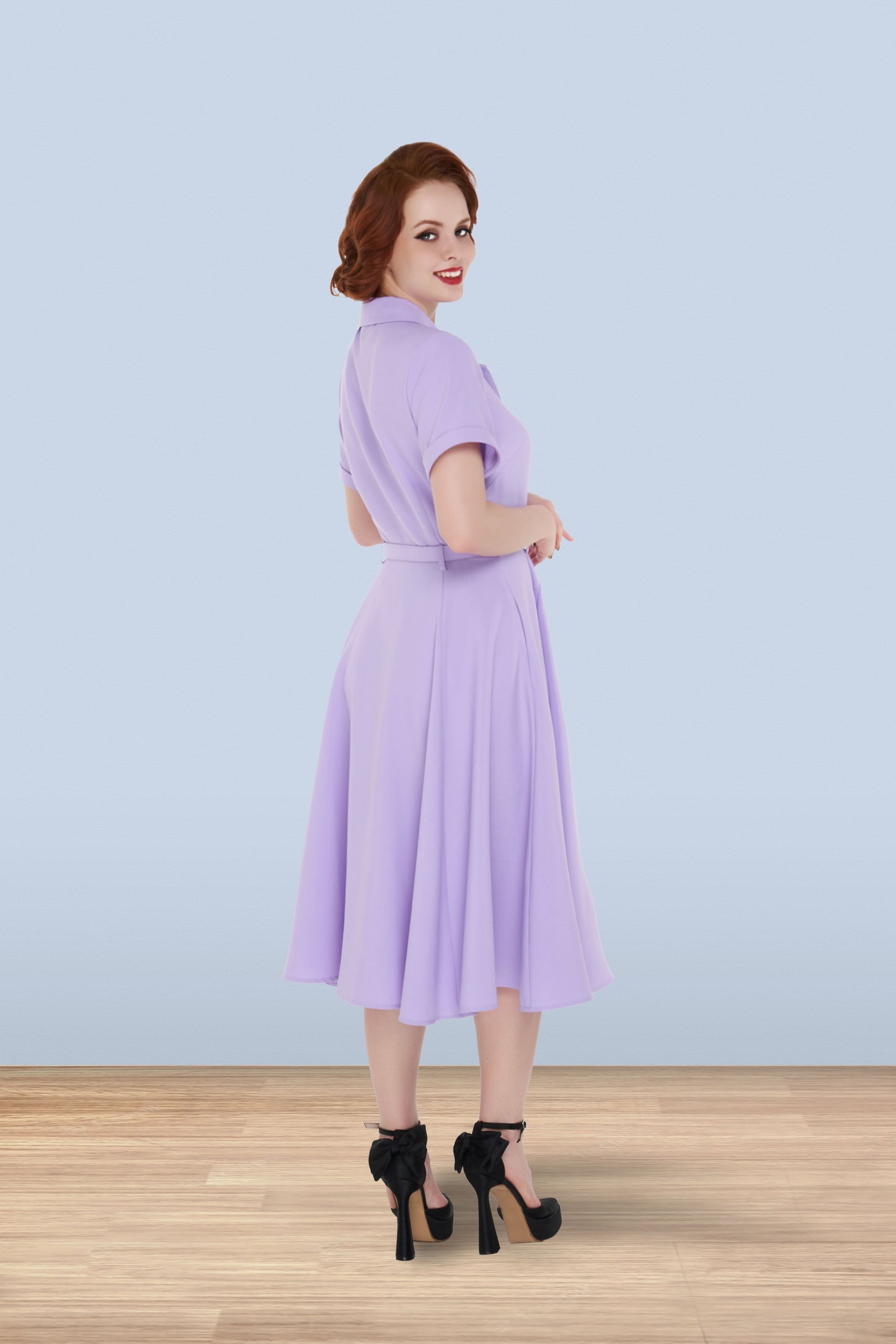 Christine Softie Dress Purple