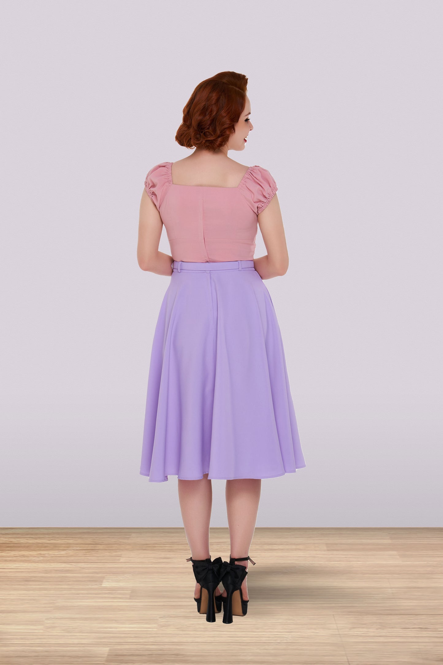 Christine Softie Skirt Purple