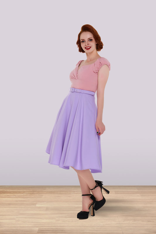 Christine Softie Skirt Purple