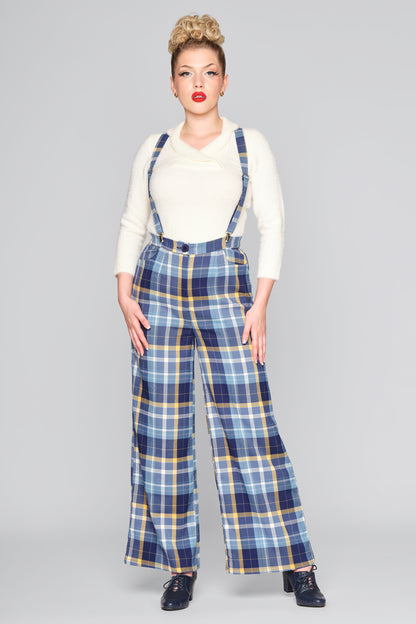 Glinda Moonlight Check Trousers