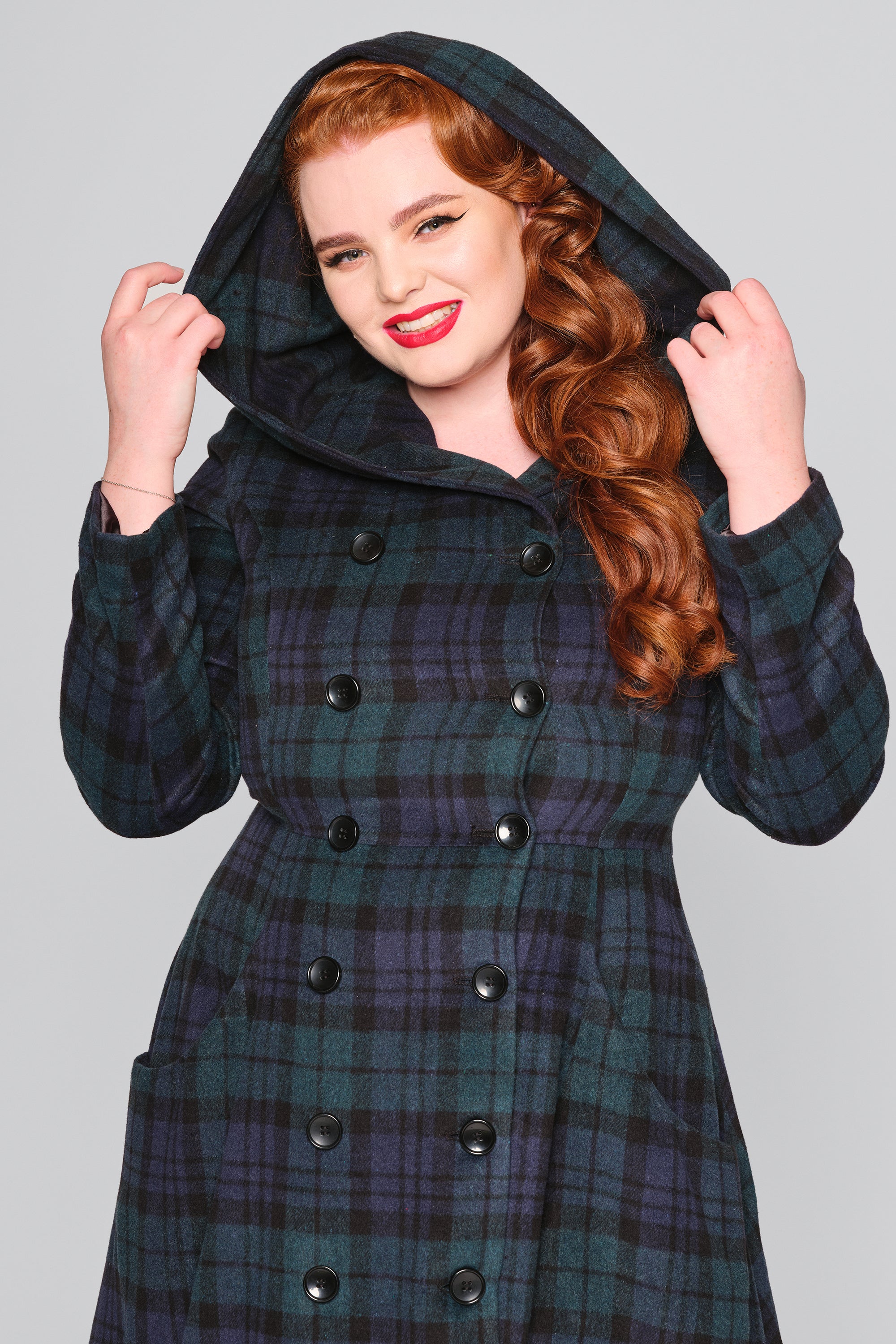 Collectif heather hot sale coat