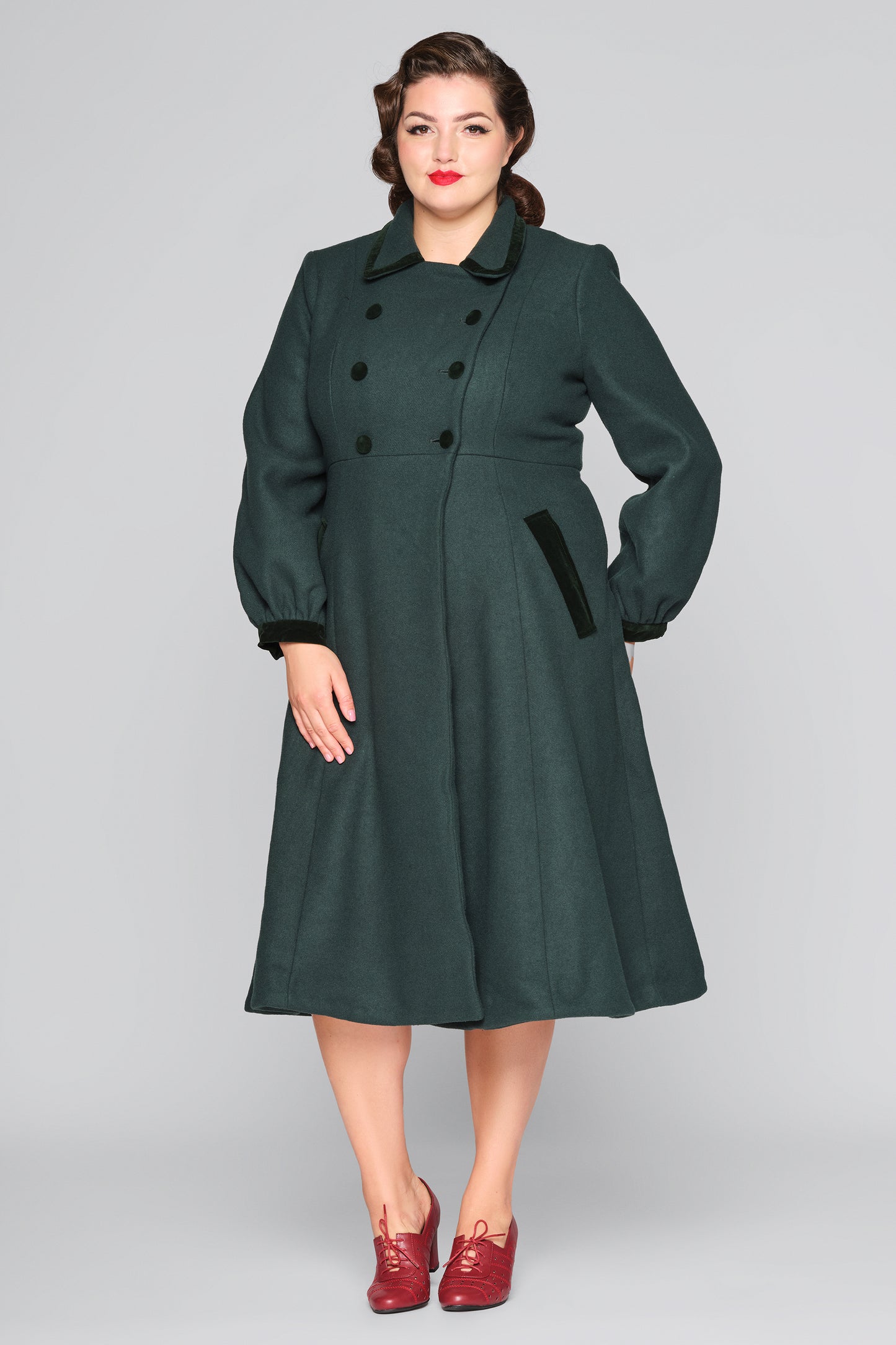 Marisol Coat Green