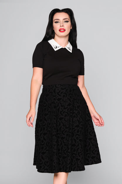 Matilde Halloweenia Swing Skirt