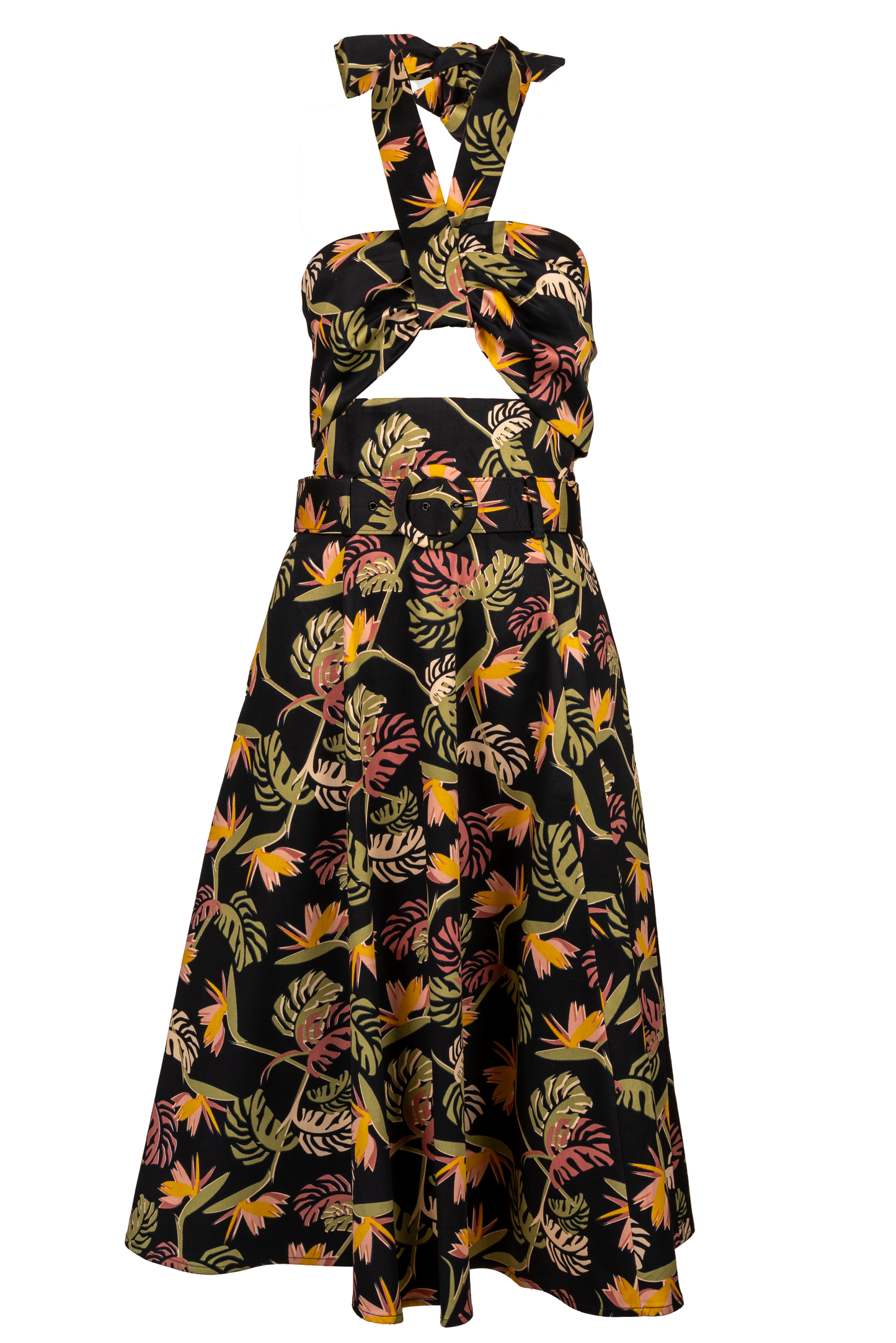 Diane Paradise Palm Swing Dress