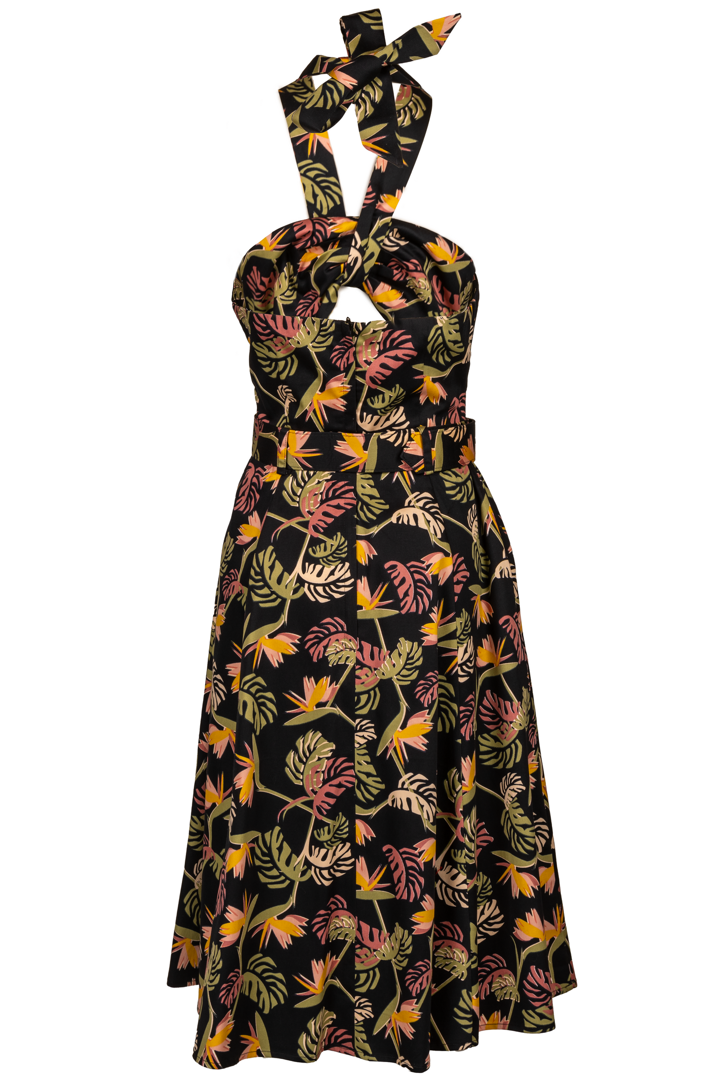 Diane Paradise Palm Swing Dress