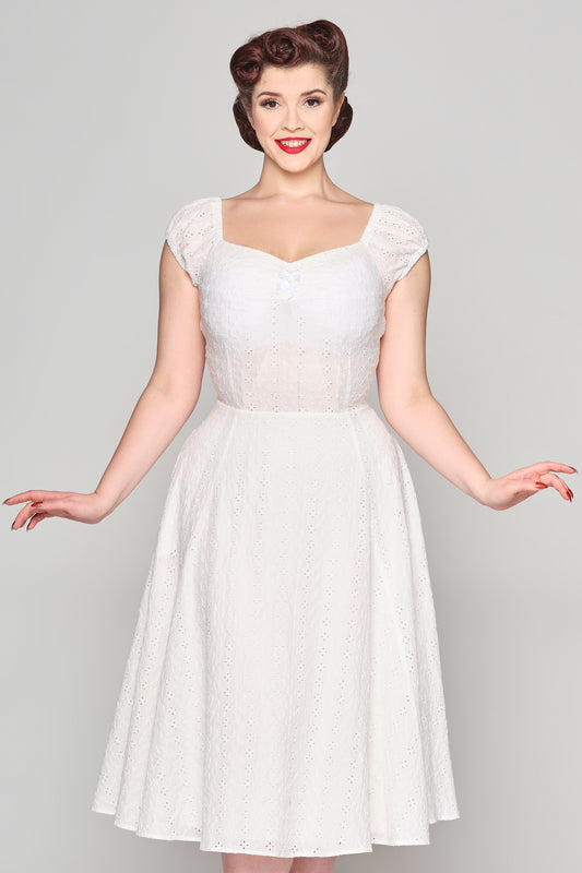 Dolores Broderie Anglaise Doll Dress