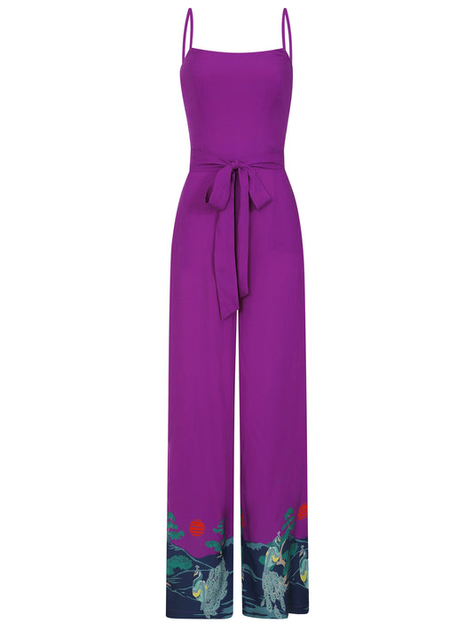 Edda Peacock Land Jumpsuit