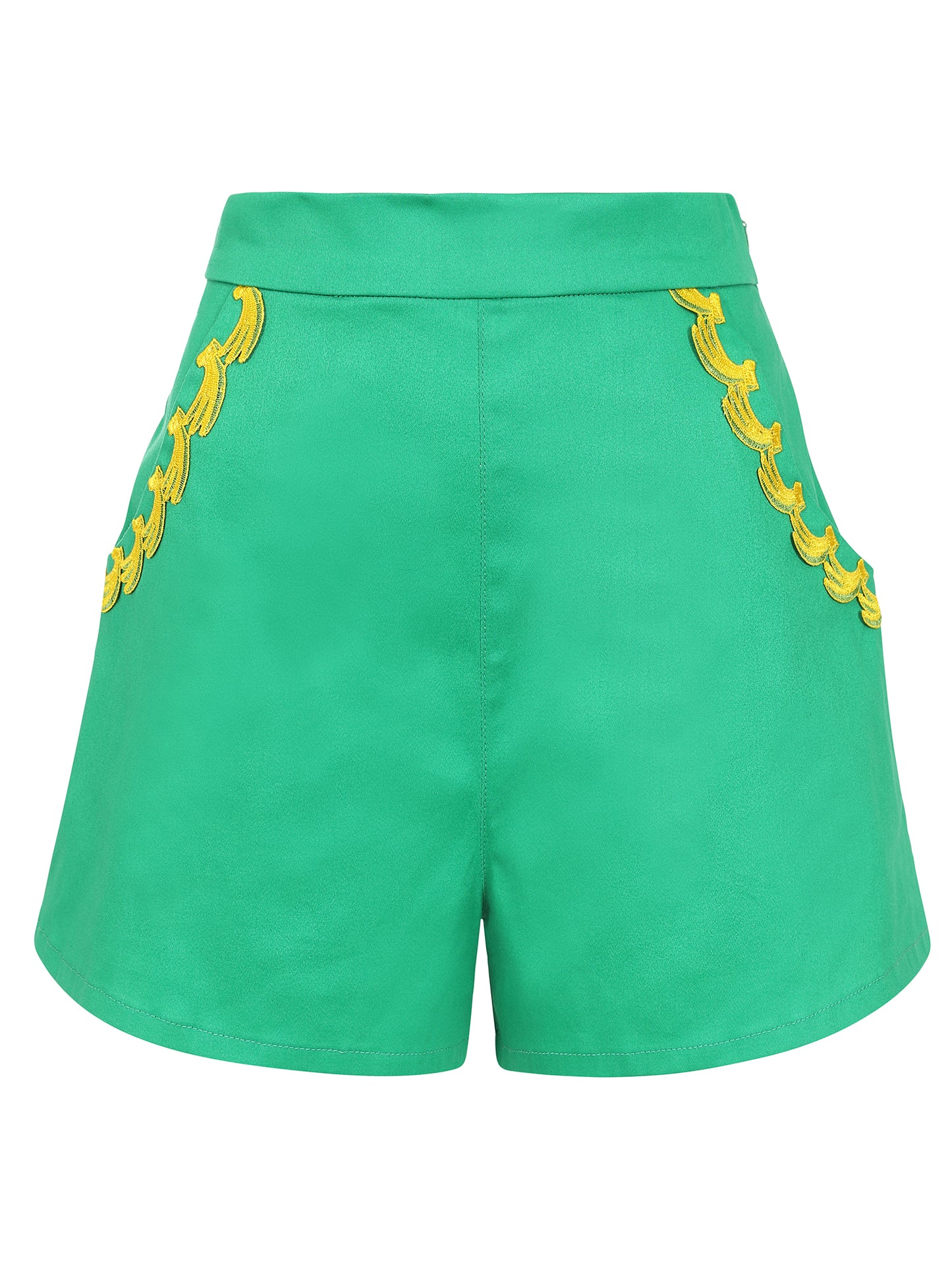 Emilia Banana Trim Shorts