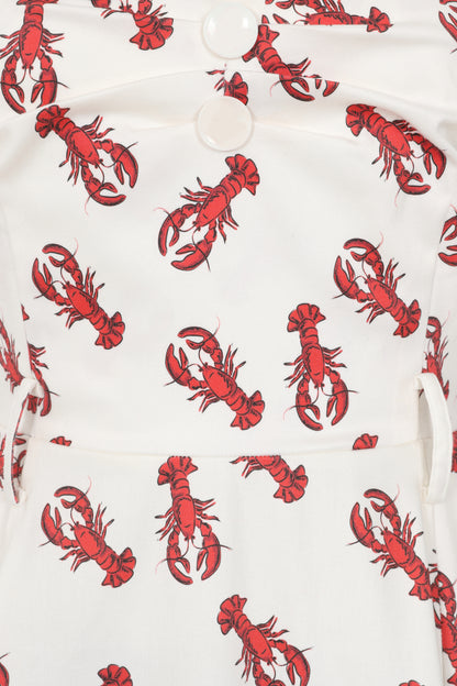 Emmie Rock Lobster Flared Dress