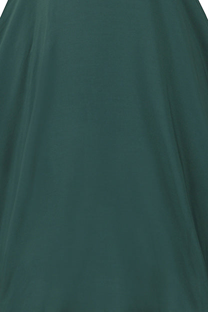 Gayle Plain Swing Dress Green