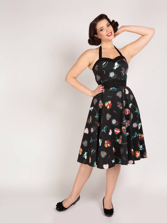 Georgie Cats Forever Swing Dress