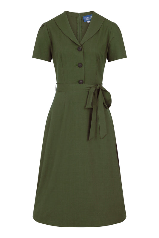 Hattie 40s Flared Dress