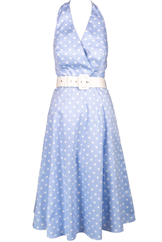 Helen Polka Swing Dress