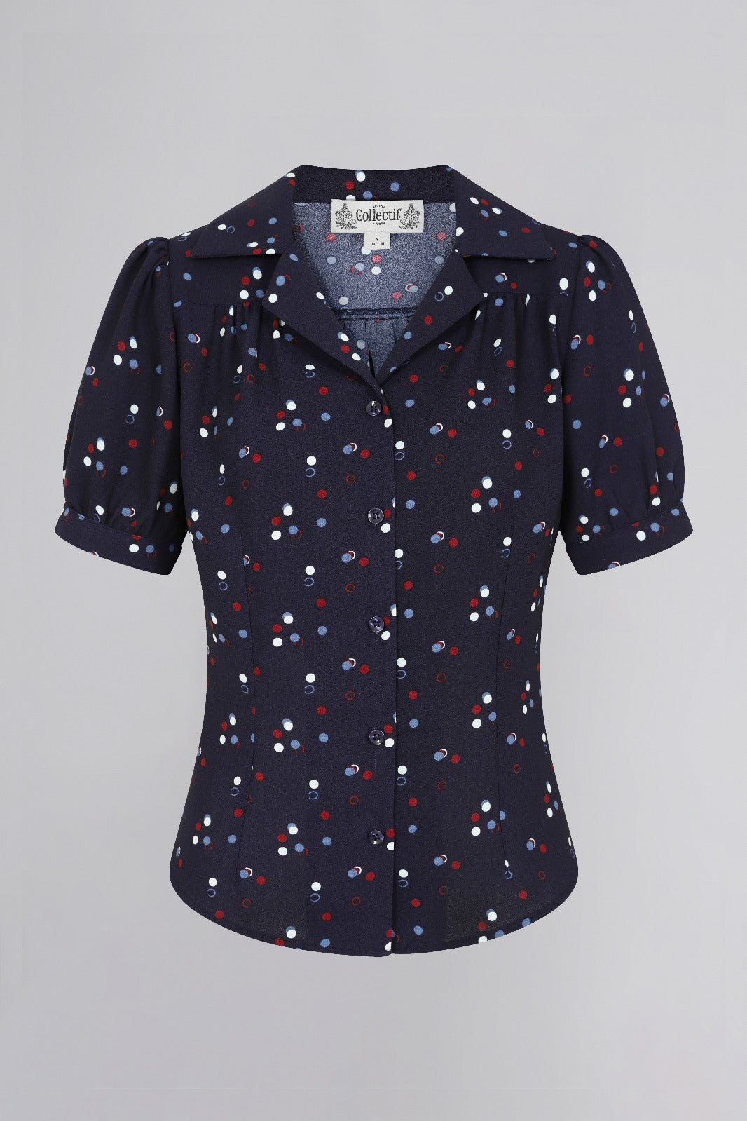 Luana Chalk Polka Blouse