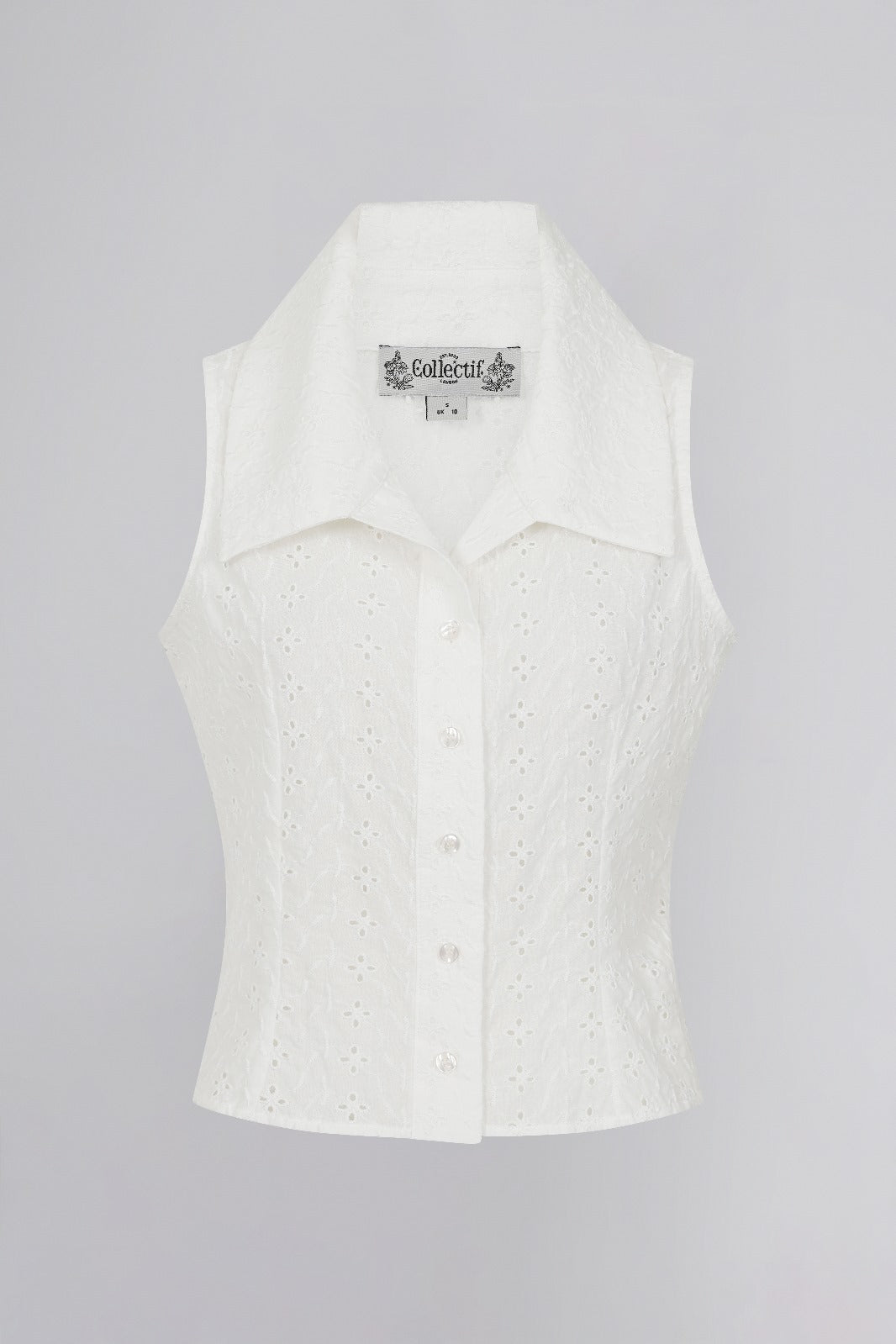 Hillary Broderie Anglaise Top