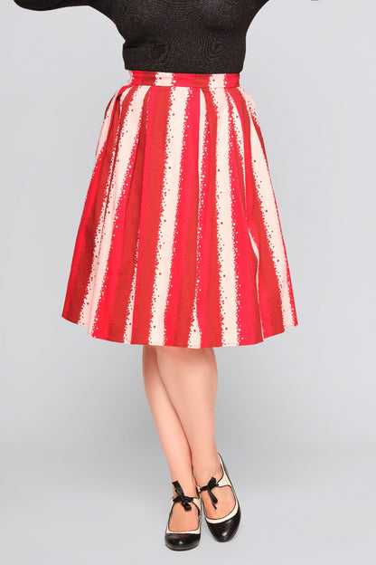 Marilu Stardust Stripe Swing Skirt