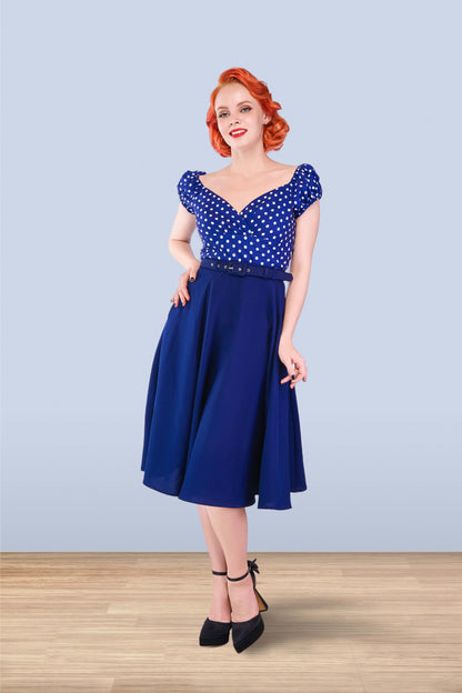 Rita Bluse - Blau