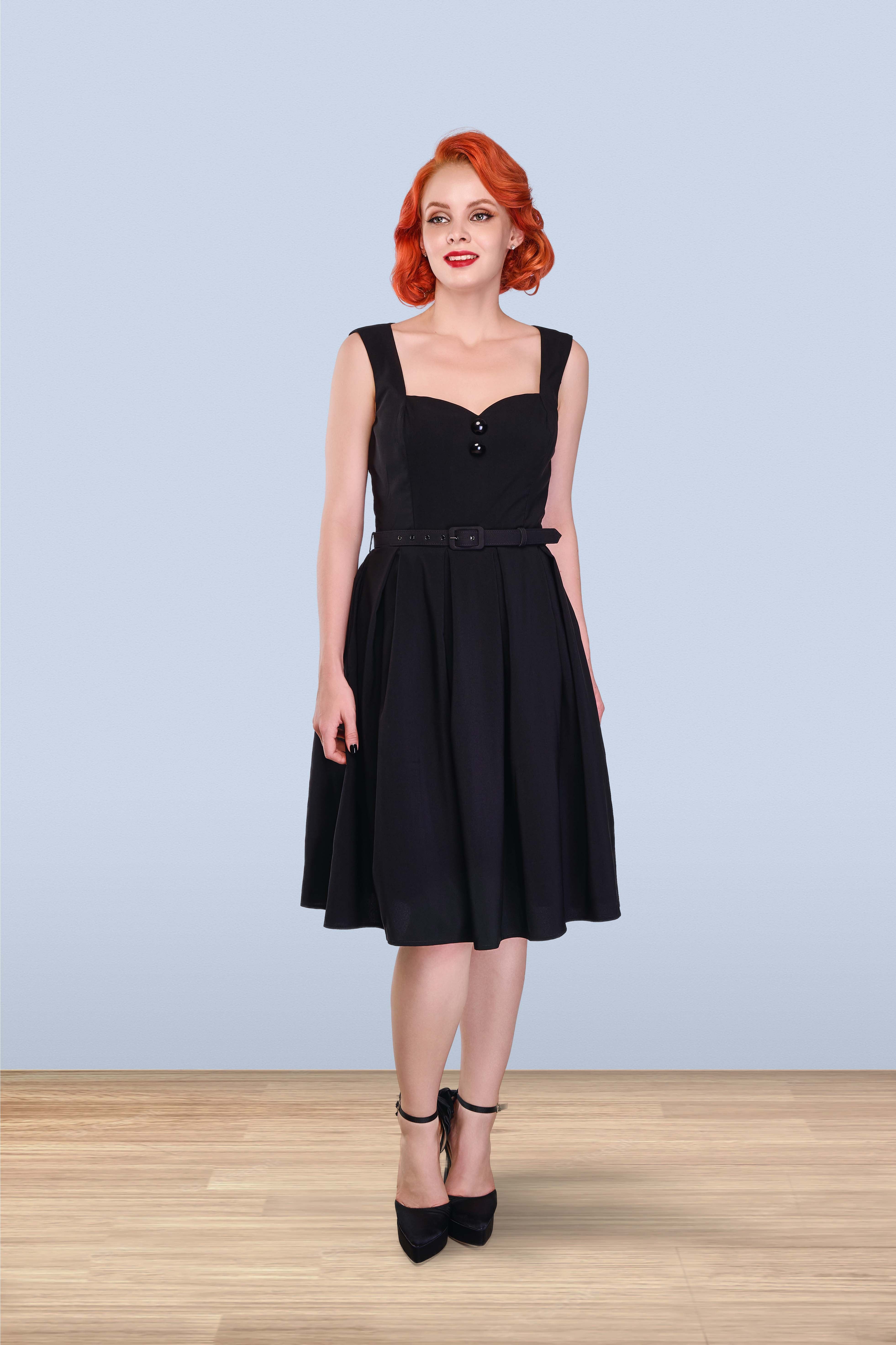 Lindy bop cheap black dress