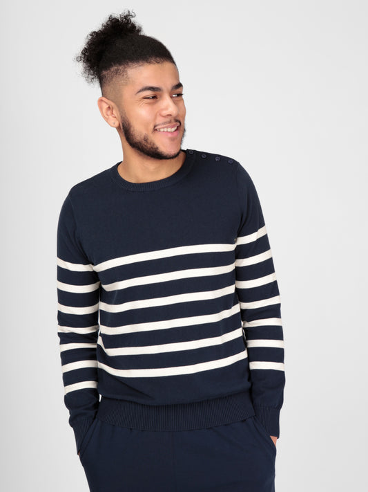 James Nautical Knitted Jumper