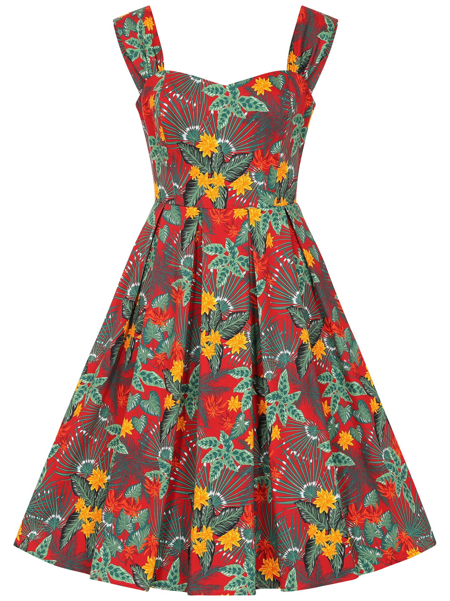 Jill Jungle Floral Swing Dress