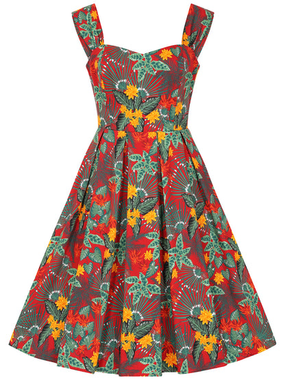 Jill Jungle Floral Swing Dress