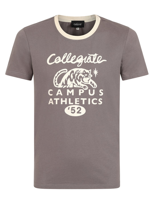 Jim College T-shirt Grey