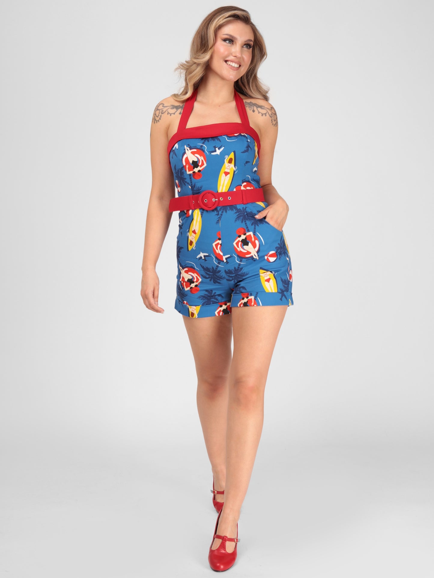 Jojo Surfing Playsuit