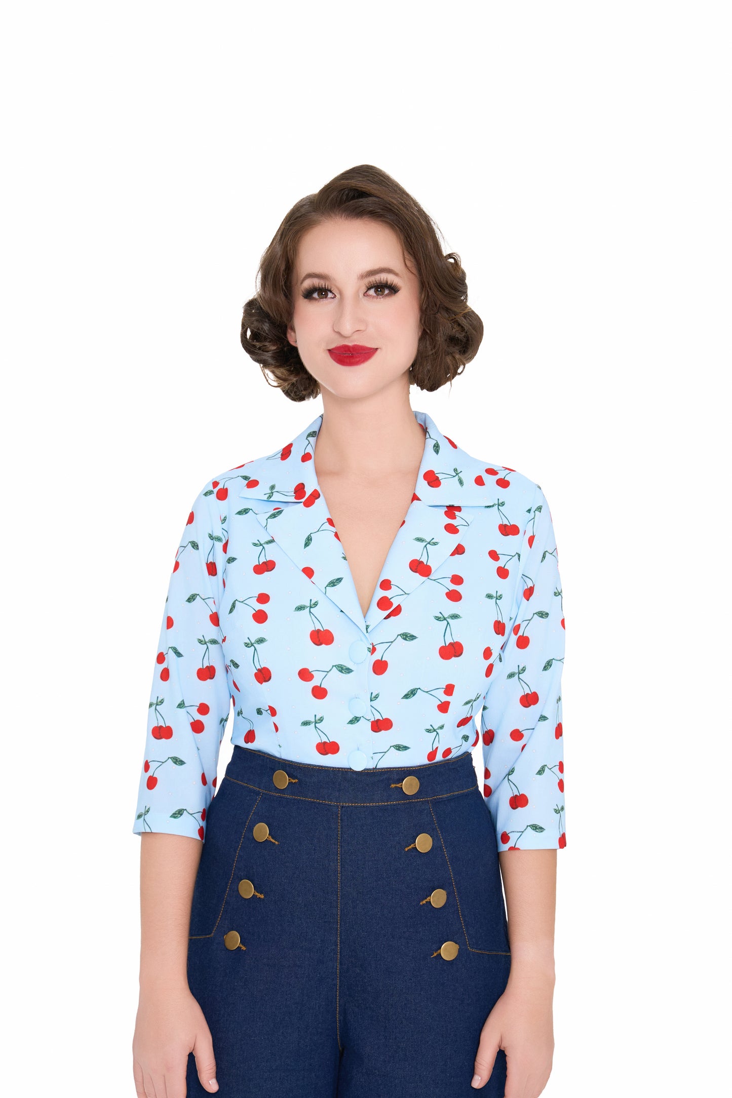 Julia Cherries Blouse