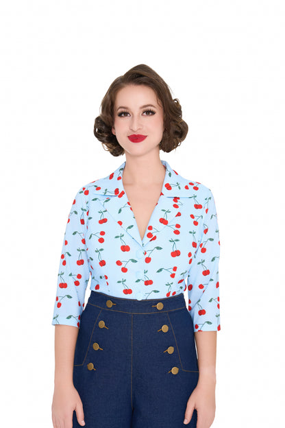 Julia Cherries Blouse