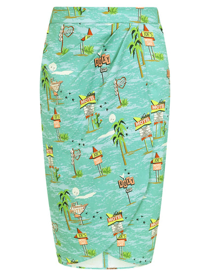 Kala Motel Pencil Skirt