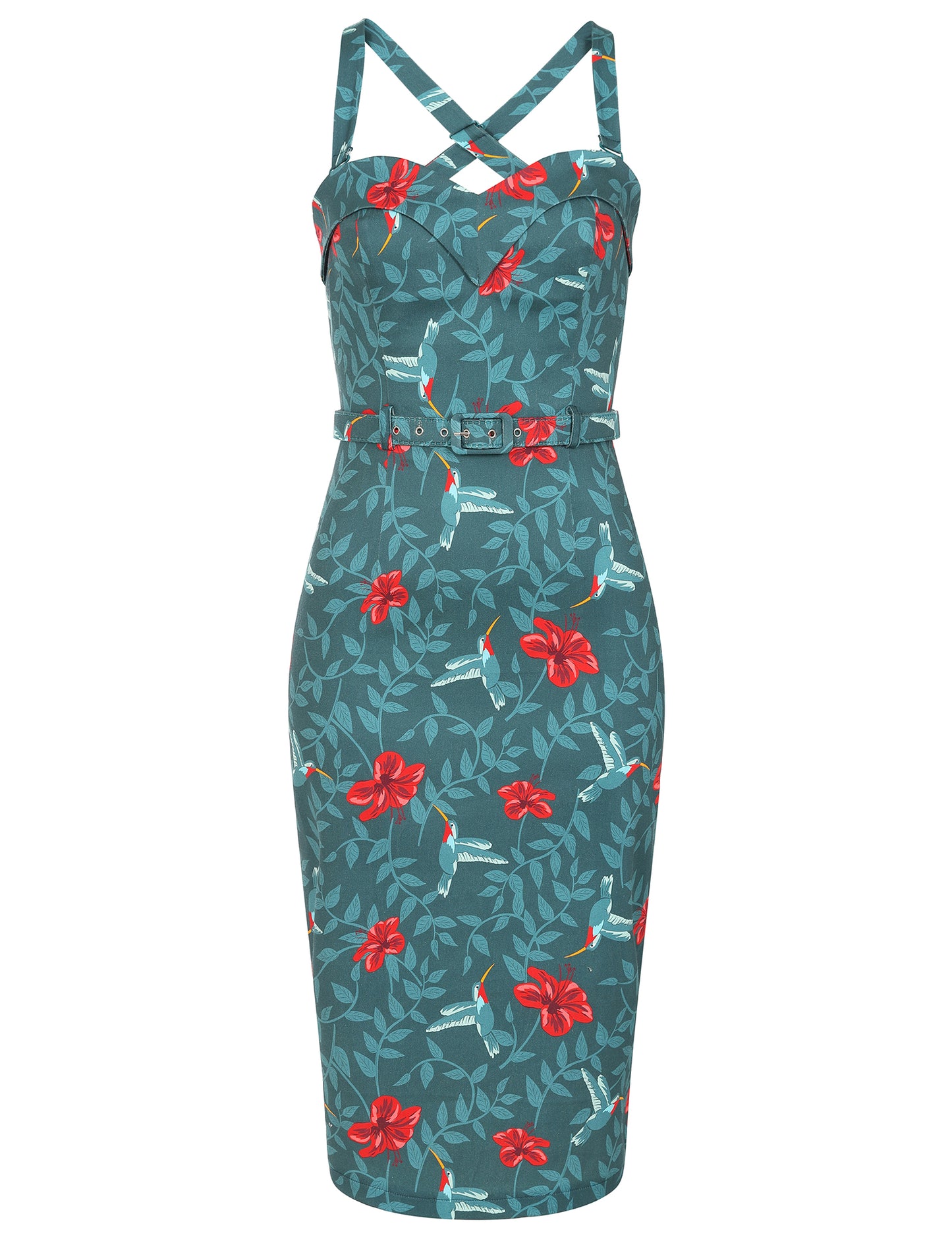 Kiana Hummingbird Eden Pencil Dress