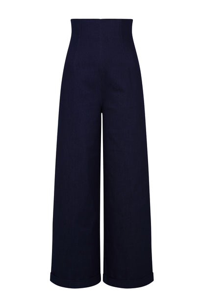 Kiki High Waisted Jeans Navy