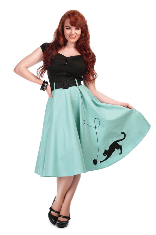 Kitty Cat Swing Skirt