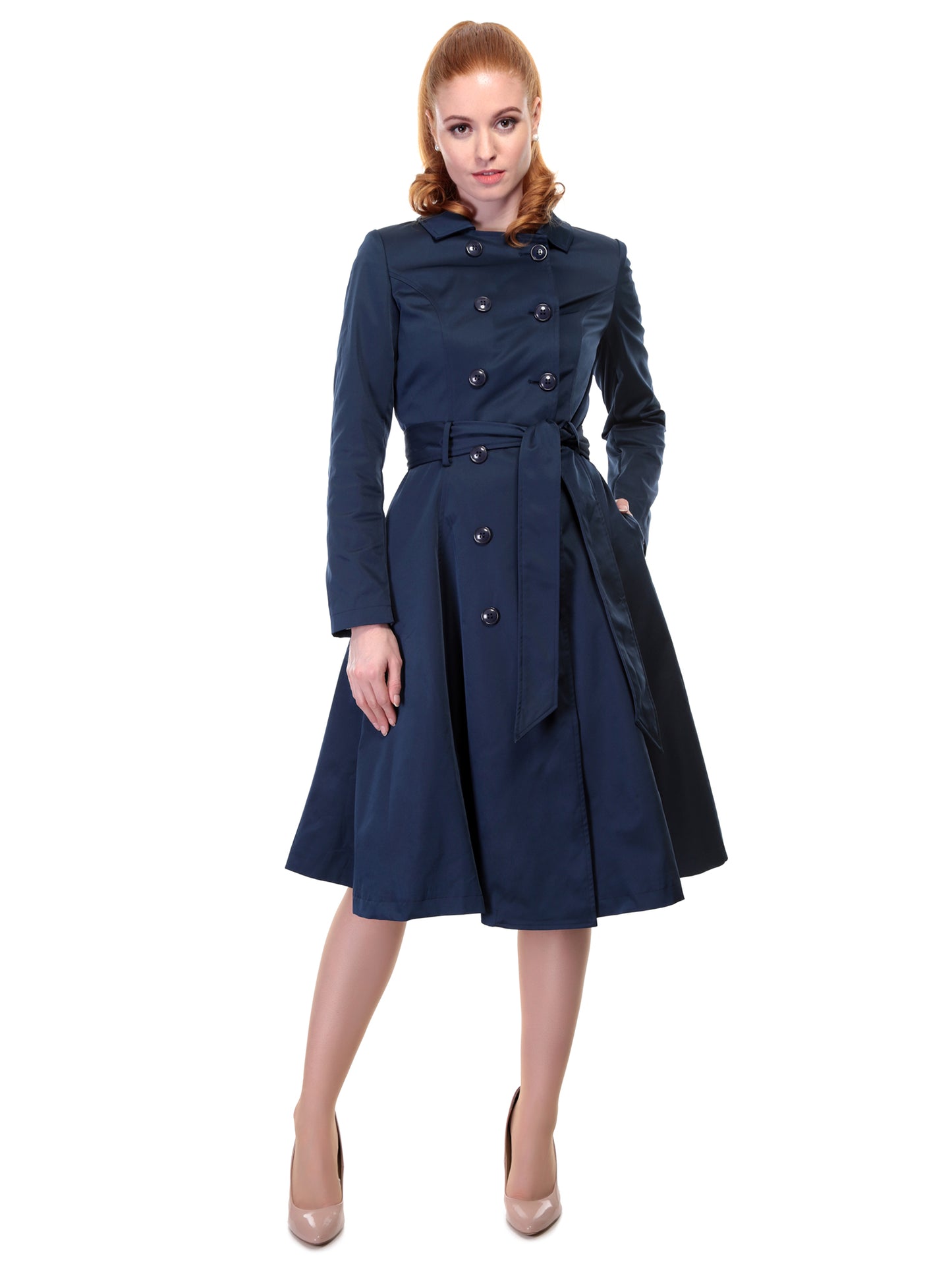 Korrina Swing Trench Navy