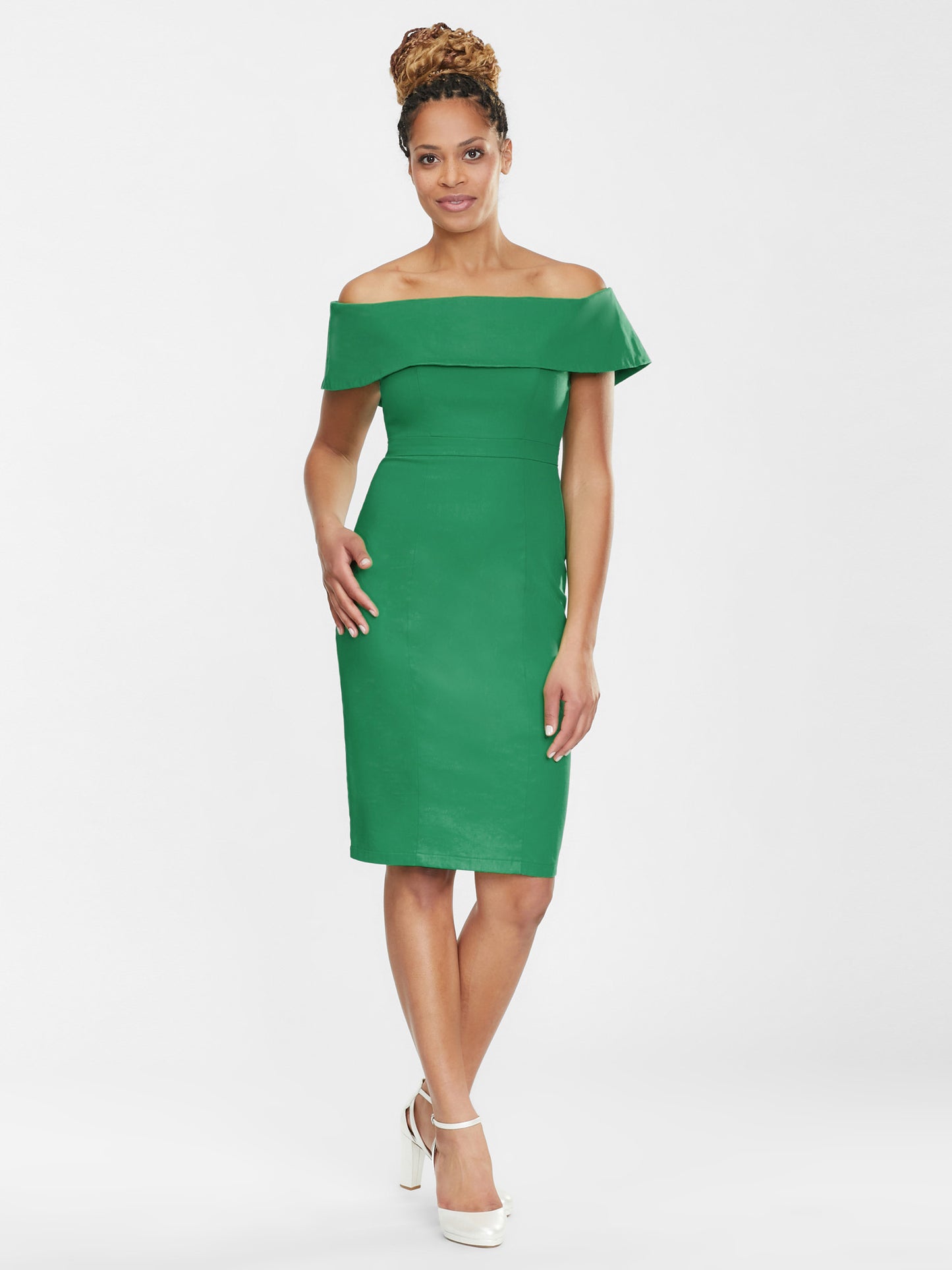 Linda Plain Pencil Dress