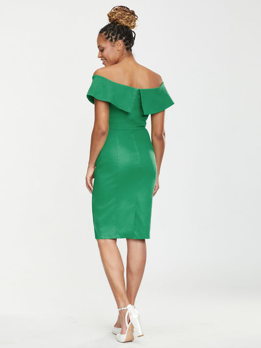 Linda Plain Pencil Dress