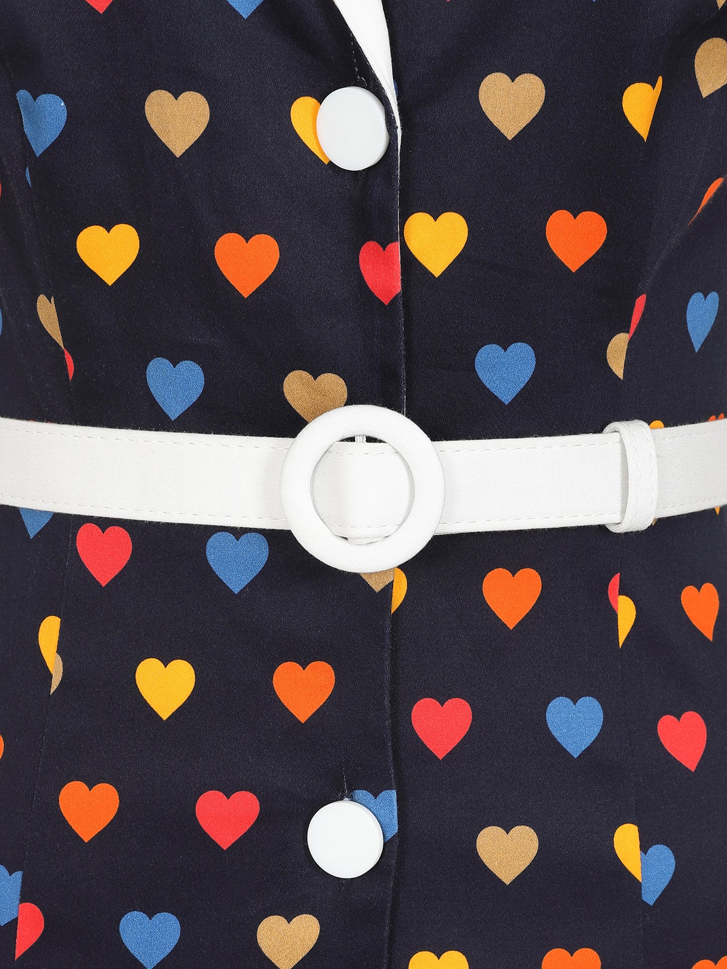 Lucy Rainbow Heart Playsuit