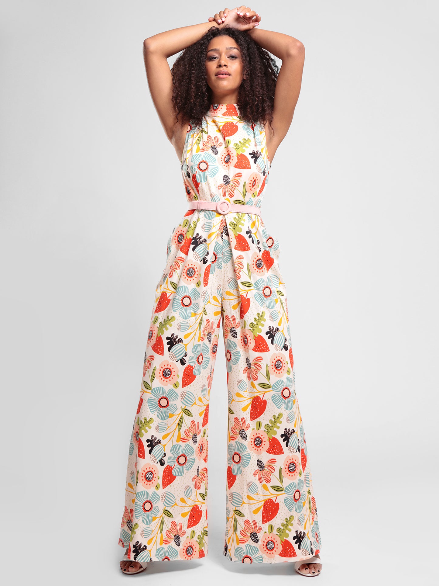 Maggie Songbird Floral Jumpsuit